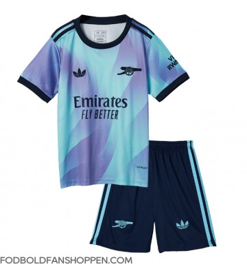 Arsenal Takehiro Tomiyasu #18 Tredjetrøje Børn 2024-25 Kortærmet (+ Korte bukser)